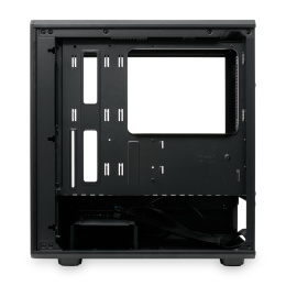 Корпус без блока питания Case HSPD M331, Mesh Mini-tower, Black, TG, 0.4 SPCC, no fans mATX, mITX 175/329/170mm 1x2.5", 2x3.5", 4xPCI 1xUSB-A 3.0, 1xUSB-A 1.0 370x220x408mm (M331-TGBK)