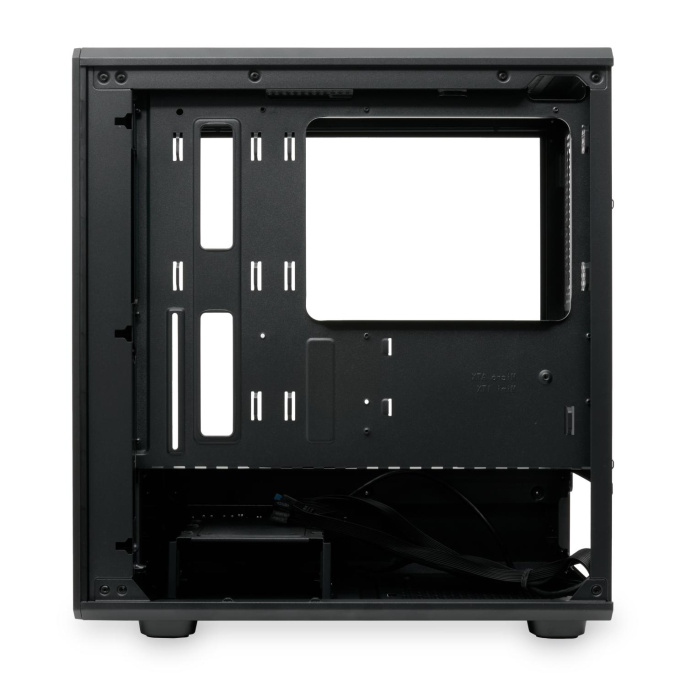 Корпус без блока питания Case HSPD M331, Mesh Mini-tower, Black, TG, 0.4 SPCC, no fans mATX, mITX 175/329/170mm 1x2.5", 2x3.5", 4xPCI 1xUSB-A 3.0, 1xUSB-A 1.0 370x220x408mm (M331-TGBK)