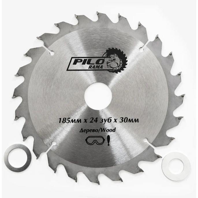 Диск пильный по дереву (180х30/20/16 мм; 24 зуб) Pilorama 501824