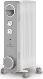 Радиатор Electrolux Cosmo EOH/M-C157 масляный, 1500 Вт, 7 секций, термостат, управление: механическое, площадь обогрева: 20 м2