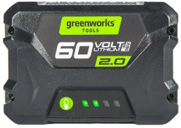 Greenworks Аккумулятор G60B2, {60V, 2 А.ч} [2918307]