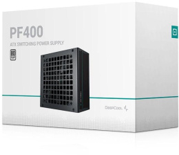 Блок питания DeepCool PF400,  400Вт,  80 PLUS WHITE,  120мм, черный, retail [r-pf400d-ha0b-wdeu]