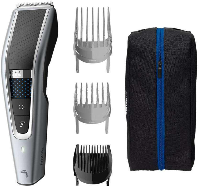 Машинка для стрижки волос Philips HC5630/15 для прически/для бороды и усов, длина стрижки: 0.5–28 мм, питание: от сети/от аккумулятора, автономная работа: 1 час 30 минут