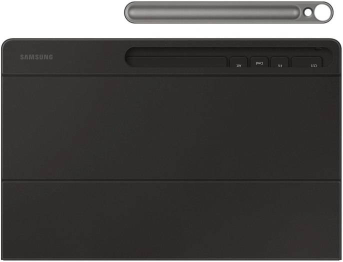 Чехол-клавиатура Samsung для Samsung Galaxy Tab S10 FE+ Book Cover Keyboard Slim поликарбонат/полиуретан черный EF-DX620UBRGRU