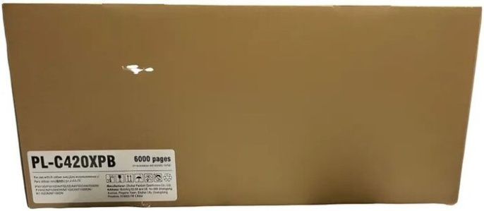 Картридж Pantum PL-C420XPB лазерный, 6000 стр., для Pantum P3010D, P3010DW, P3020D, M6700D, M6700DW, P3302DN, P3300DW, M7102DW, M7100DN
