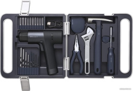 Набор инструментов с дрелью-шуруповёртом HOTO 12V Brushless Drill Tool Set (HTE0020EU)