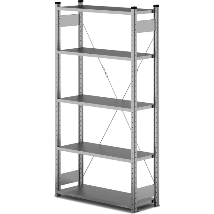 Стеллаж 5 полок, 1000х400х2000 KlestO МE205-410 908579