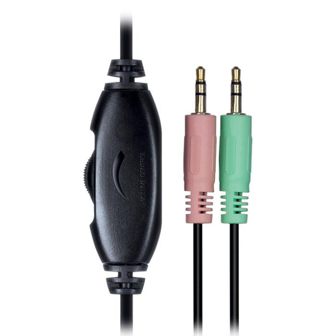 Гарнитура Sven AP-680MV SV-010317, для компьютера, мониторные, проводные, черный / синий SV-0410680MV