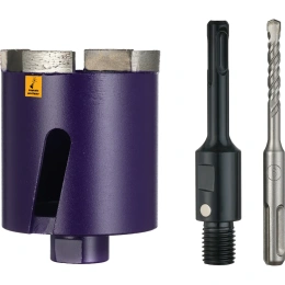 Коронка алмазная по бетону LASER SDS+ 72 мм, с магнитным хвостовиком Kronger KS20072