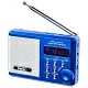 Мини-аудио Perfeo Sound Ranger, FM MP3 USB microSD In/Out ридер, BL-5C 1000mAh, синий (PF-SV922BLU) [PF_3183]