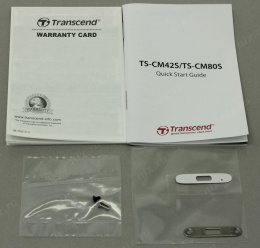 Мобильное шасси Transcend TS-CM42S EXT BOX для внешнего подключения M.2 2242 USB3.1