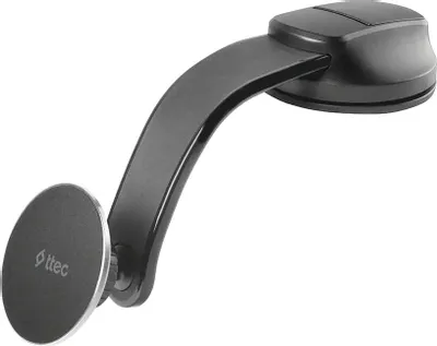 Автомобильный магнитный держатель для телефона TTEC EasyDash Pro M MagSafe Compatible In-Car Phone Holder. Цвет: черный