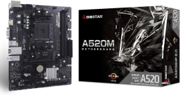 Материнская плата Biostar A520MHP 2.0, Socket AM4, AMD A520, mATX, Ret