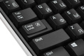 Клавиатура Logitech Wireless Keyboard K270, Black, CN, Rus/Eng [920-003757] некачественная гравировка