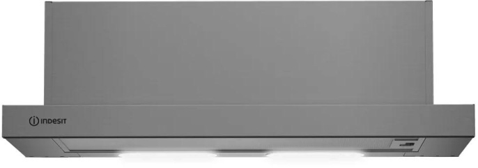 Встраиваемая вытяжка Indesit INT 62HR X, управление кнопочное, нержавеющая сталь [869890500020]
