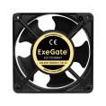 Вентилятор ExeGate EX289019RUS EX12038BAT 220-240V 120x120x38мм, двойной шарикоподшипник, клеммы, 2700RPM, 43dBA