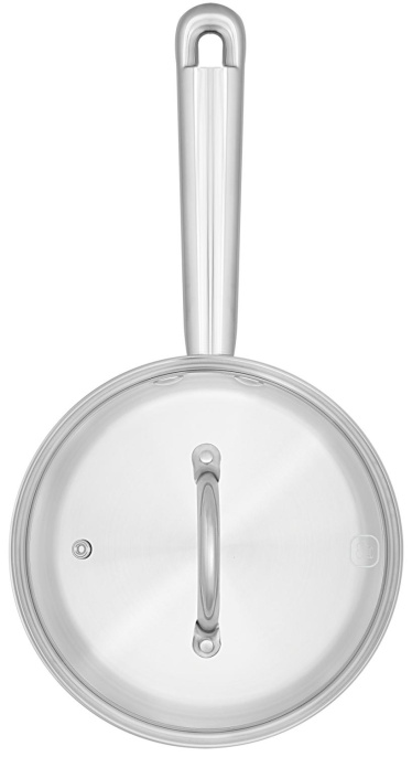 Ковш Rondell Point RDS-1308 0.9л. d 14см с крышкой стальной