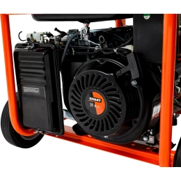 Бензиновый генератор Gigant 6,5 кВт; эл.стартер; ATS; колёса и ручки GGL-6500E