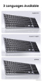 Клавиатура беспроводная UGREEN KU005 15956 2.4GHz Bluetooth5.0 Ultra Slim Wireless Keyboard. Цвет: серебристый