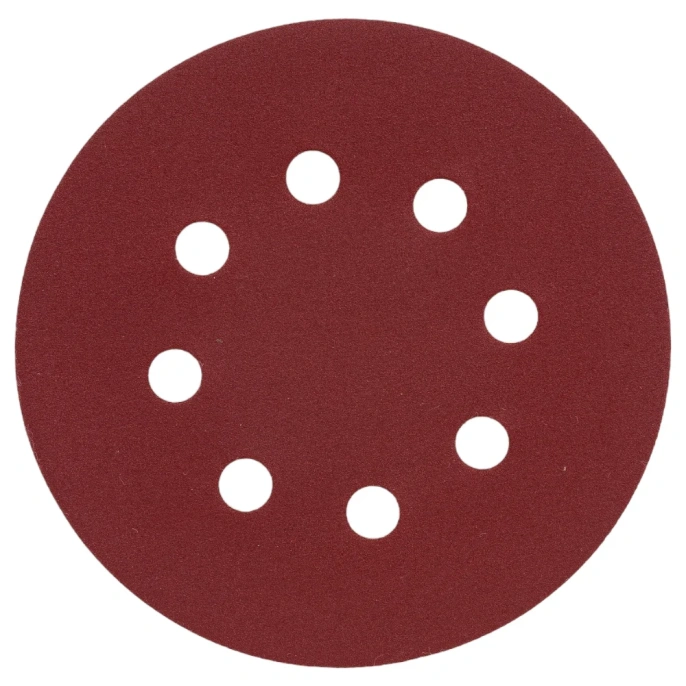 Круг абразивный на ворсовой подложке под липучку 125 мм, Р240, 5 шт. MATRIX 73811