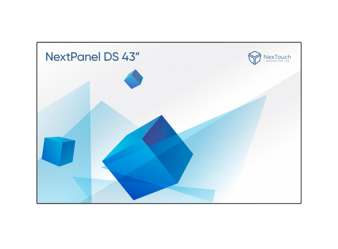 Профессиональный дисплей NextPanel DS 43", 4К, 500 кд/м2, защитное стекло закаленное, антибликовое , рамка 10мм, акустика 2х15 Вт, 24х7, Android 11 [PDSCV1NNT43]