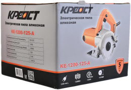 Циркулярная пила КРЕОСТ KE-1200-125-A, 125мм