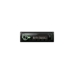Автомагнитола FIVE 1 din, зеленая, Bluetooth, USB, AUX, SD, FM, 4х50 F24G