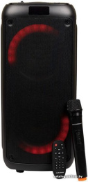 Акустическая портативная колонка Nakatomi GS-30 - 30WRMS, Караоке с беспр. микр, BTFMUSBSDLEDДУ
