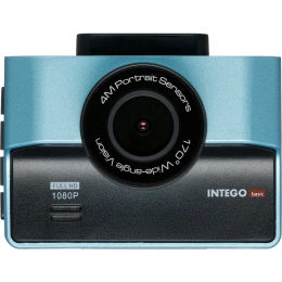 Видеорегистратор INTEGO Basic VX-850FHD (цвет Sunny Blue) с картой памяти 32GB в комплекте VX-850FHD-SB
