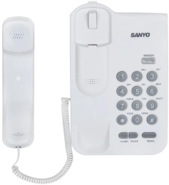 Телефон проводной Sanyo RA-S108W белый