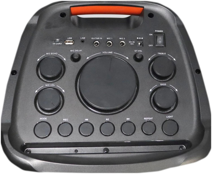 Колонка порт. Microlab PT1000 черный 320W 1.0 BT/3.5Jack/USB 5400mAh