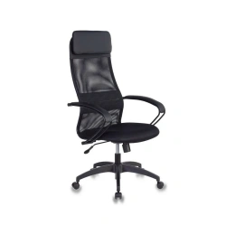 Кресло Easy Chair VBEChair-655 TTW сетка/ткань черный, пластик 1027781