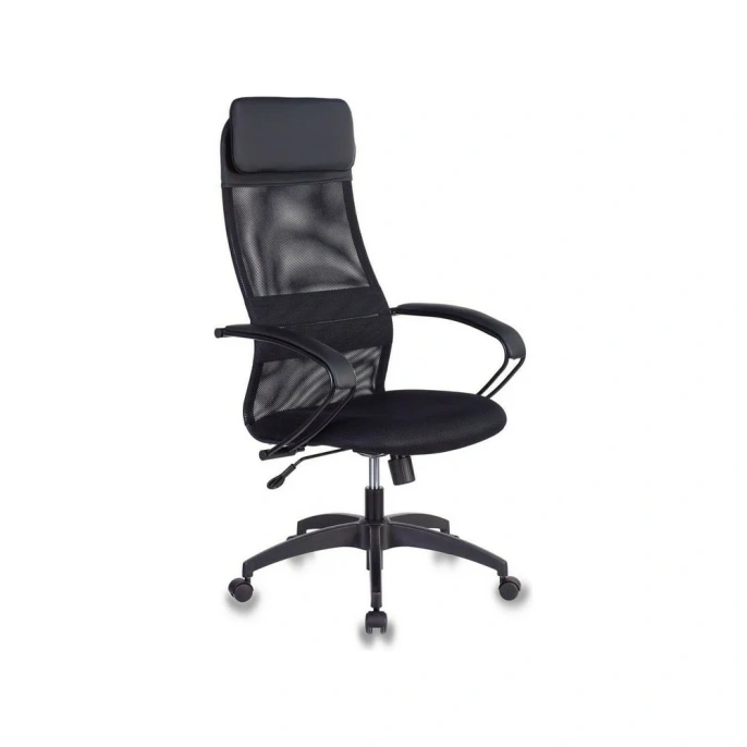Кресло Easy Chair VBEChair-655 TTW сетка/ткань черный, пластик 1027781