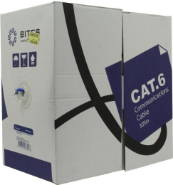 5bites Кабель FS6575-305A-BL витая пара FTP / SOLID / 6CAT / 23AWG / CCA / PVC / BLUE / 305M