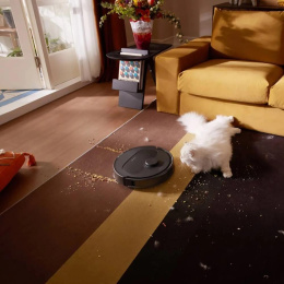 Робот-пылесос ROBOROCK Qrevo L, 60Вт, черный/черный [qrl52-02]