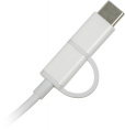Кабели USB ZMI Кабель Xiaomi Mi 2-in-1 USB Cable Micro USB to Type C 100cm X15303 524911