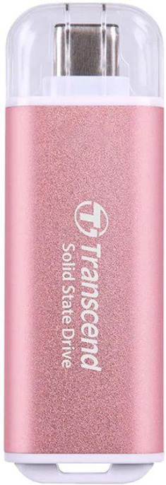 Накопитель SSD Transcend USB-C 512GB TS512GESD310P розовый