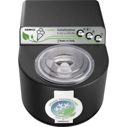 Мороженица с компрессором Nemox GELATISSIMO Exclusive i-green корпус пластик, цвет черный, газ R290a, чаша нержавеющая сталь, объем 1.7, 240 V, 50-60 Hz, 140 W 003A610260R00 003A610260R01
