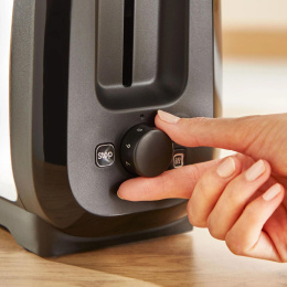 Тостер Tefal Express Metal TT5S1DE0,  серебристый/черный [7211419524]