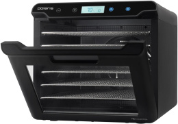 Сушилка для овощей и фруктов Polaris PFD 2402H Pro,  черный,  19шт