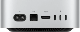 MU9E3 Mac mini: Apple M4 chip with 10‑core CPU and 10‑core GPU / 16GB / 512GB - Silver