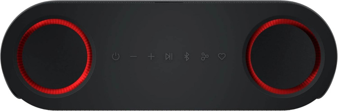 Колонка порт. LG Xboom Bounce Google Assistant/Siri черный 40W 2.1 BT 4700mAh