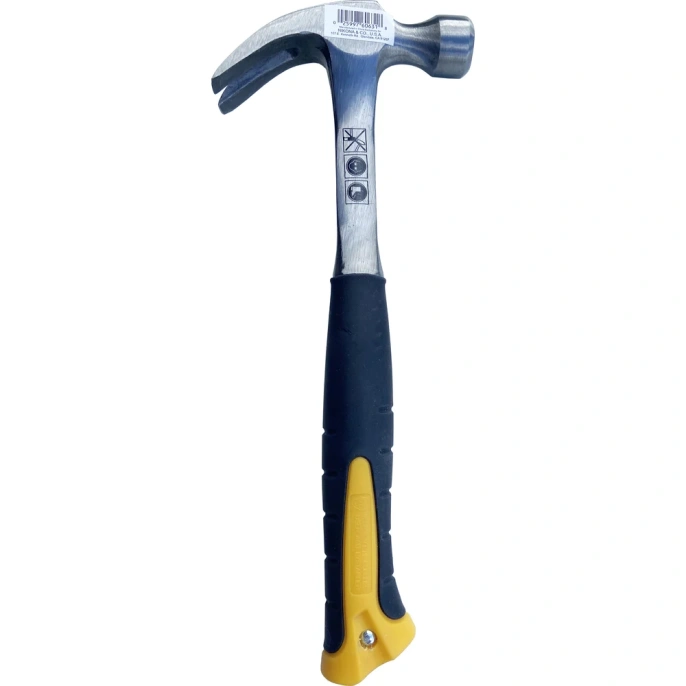 Столярный молоток NIKONA Roughneck ANTISHOCK с обрезиненной рукояткой, 16oz 60-631