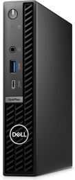 Неттоп Dell Optiplex 7020 Micro Core 300T 3.4 8Gb SSD256Gb UHDG 710 Linux Ubuntu GbitEth WiFi BT 90W мышь клавиатура черный 7020-1860