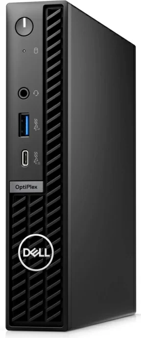 Неттоп Dell Optiplex 7020 Micro i3 14100T (2.7) 16Gb SSD512Gb UHDG 730 Windows 11 Professional GbitEth WiFi BT 90W мышь клавиатура черный (7020-3621)