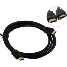 Bion Кабель HDMI v2.0, 19M/19M, 3D, 4K UHD, 2м, черный [BXP-HDMI2MM-020]