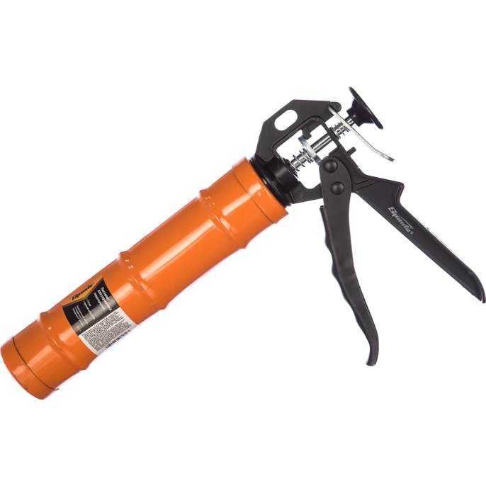 Пистолет для герметика SPARTA 310 мл, "полуоткрытый", круглый шток 8 мм, Heavy Duty 886325
