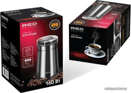 Кофемолка Red Solution RCG-M1608 160Вт сист.помол.:ротац.нож вместим.:60гр серый