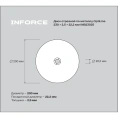 Диск отрезной по металлу OptiLine (230x2.5x22.2 мм) Inforce INB23025