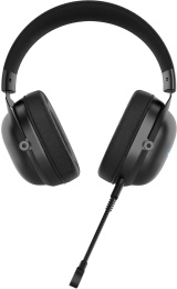 Гарнитура игровая Acer AHW122,  для компьютера, мониторные,  проводные, черный [zl.hdscc.01u]